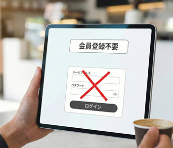 会員登録不要